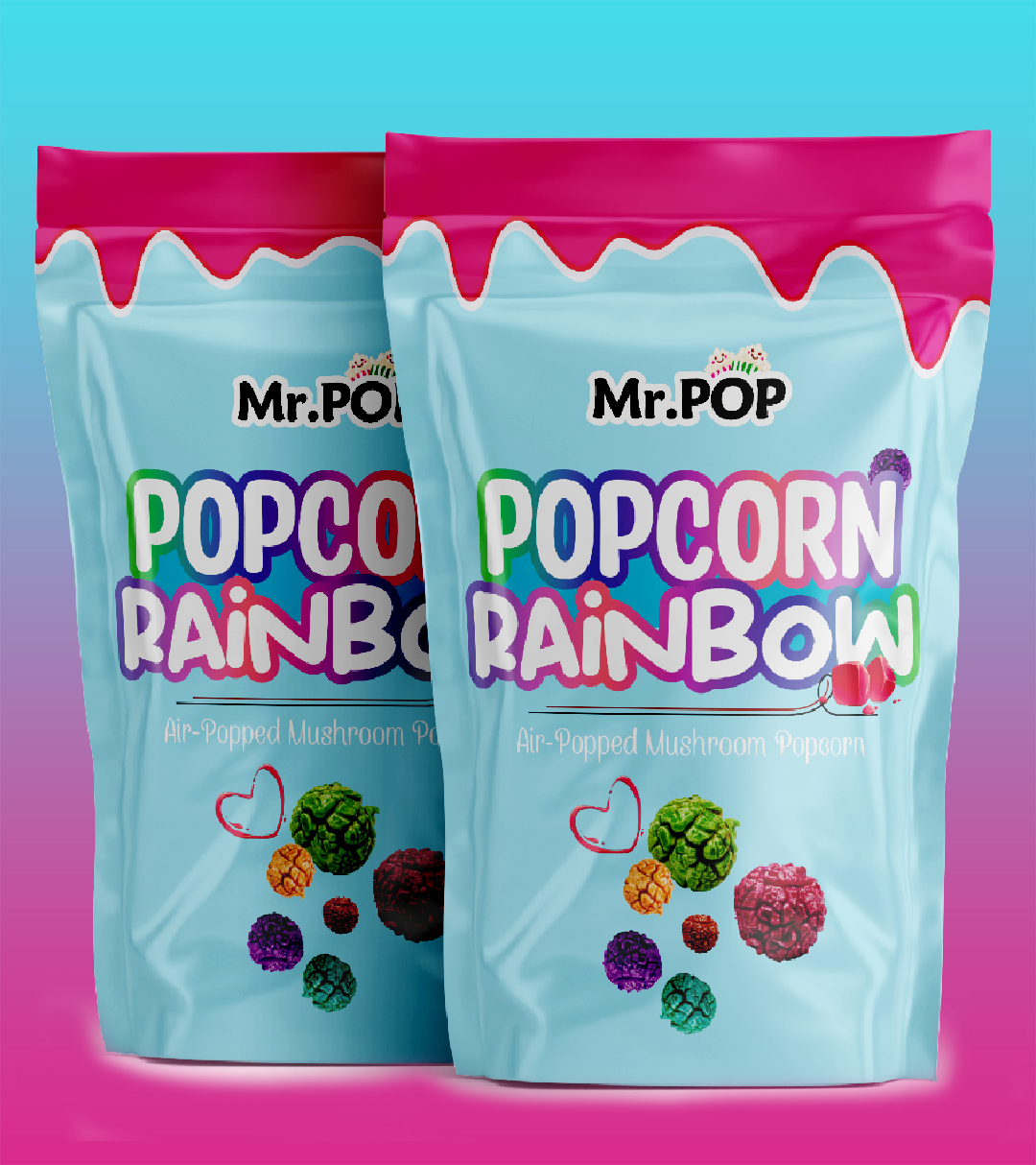Primitief Discrimineren borst Rainbow flavored Popcorn 60GR - Averest Food