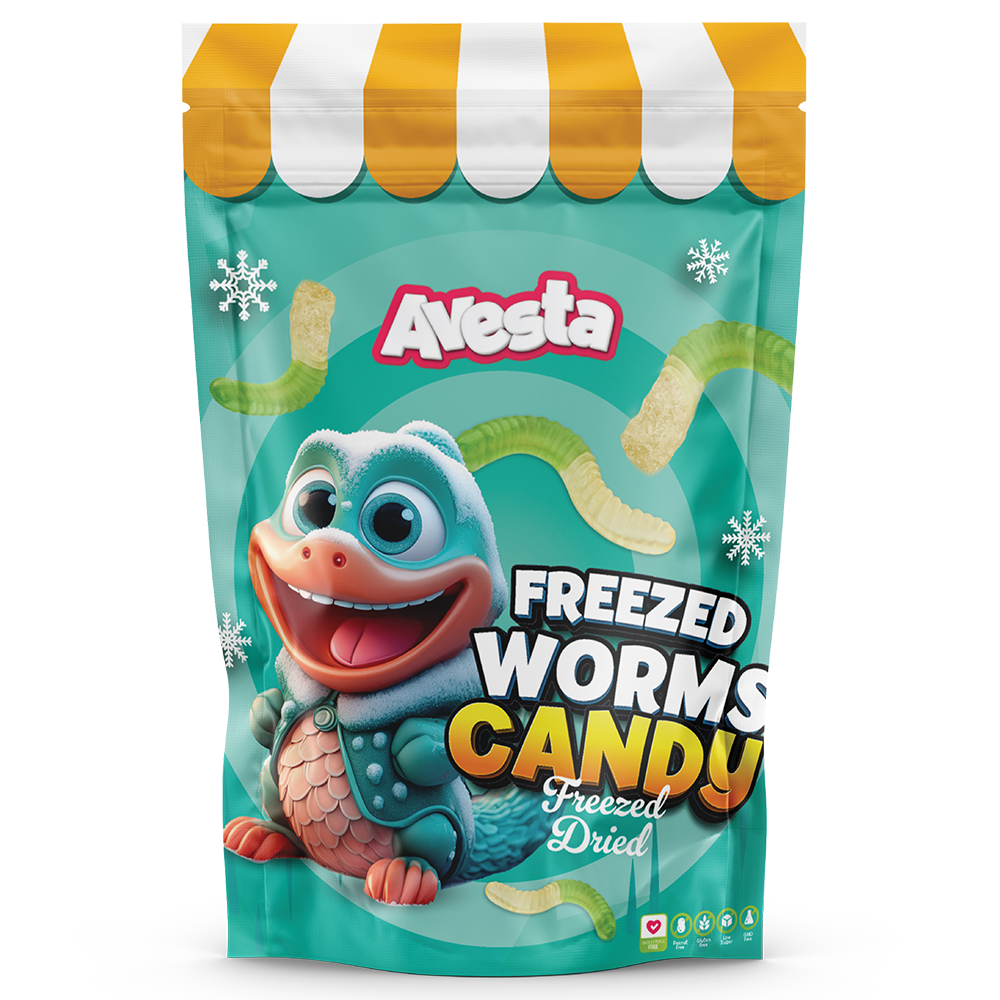 FREEZED WORM CANDY